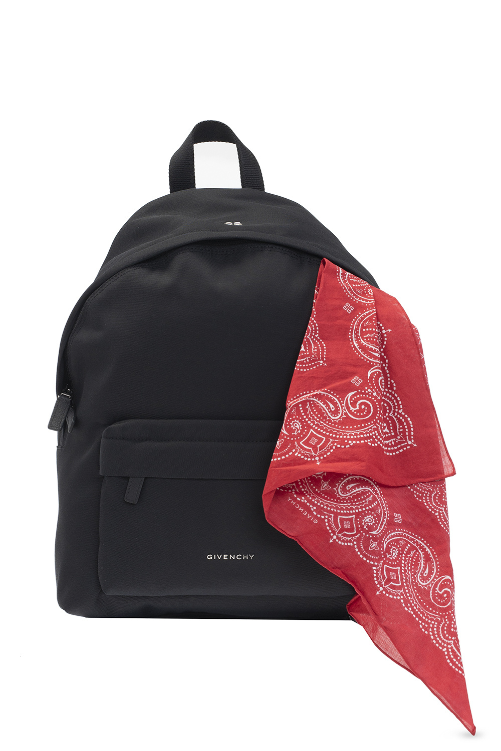 SchaferandweinerShops WF Black Backpack with bandana Women givenchy Women givenchy DRAPED TOP